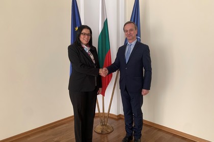 Заместник-министърът на външните работи Ради Найденов прие извънредния и пълномощен посланик на Тунизийската република